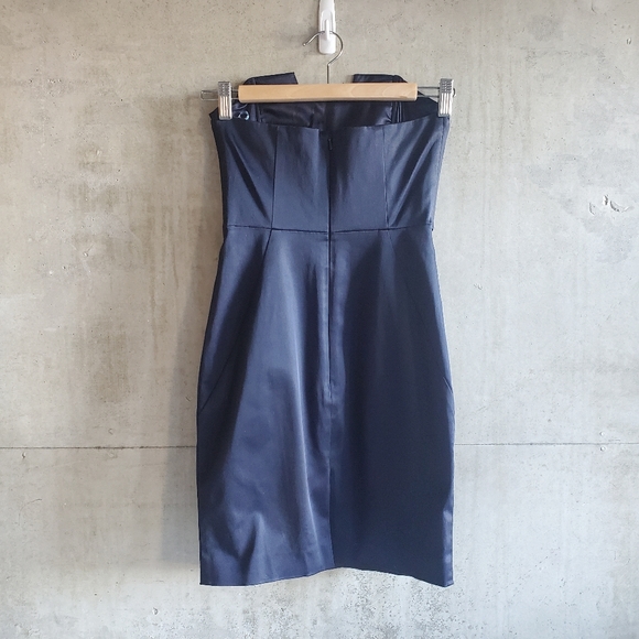 GUESS by Marciano / Navy Blue Cocktail Dress / Size 0 - Picture 3 of 6